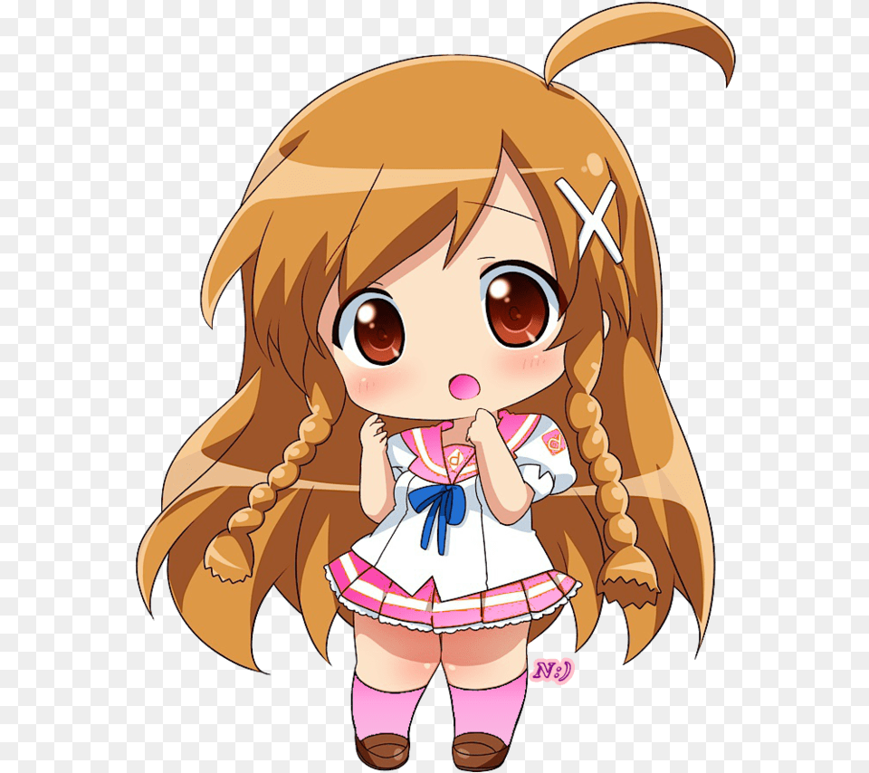 A Place To Express All Your Otaku Thoughts About Anime Anime Chibi Hd Android, Book, Comics, Publication, Baby Free Png