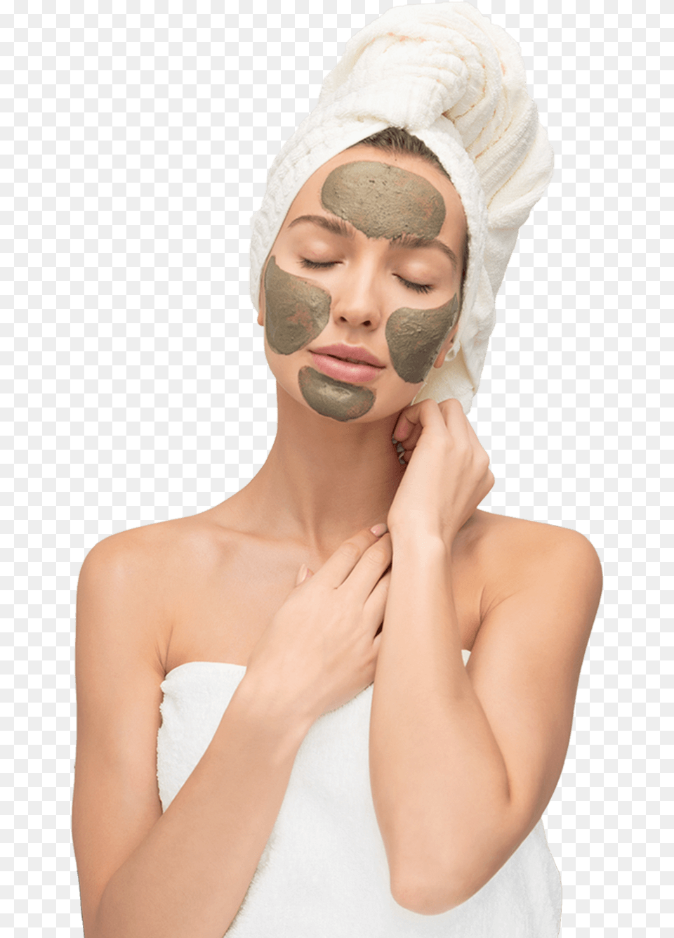 A Place Where You Can Be Pampered Mask, Hat, Cap, Clothing, Person Png Image