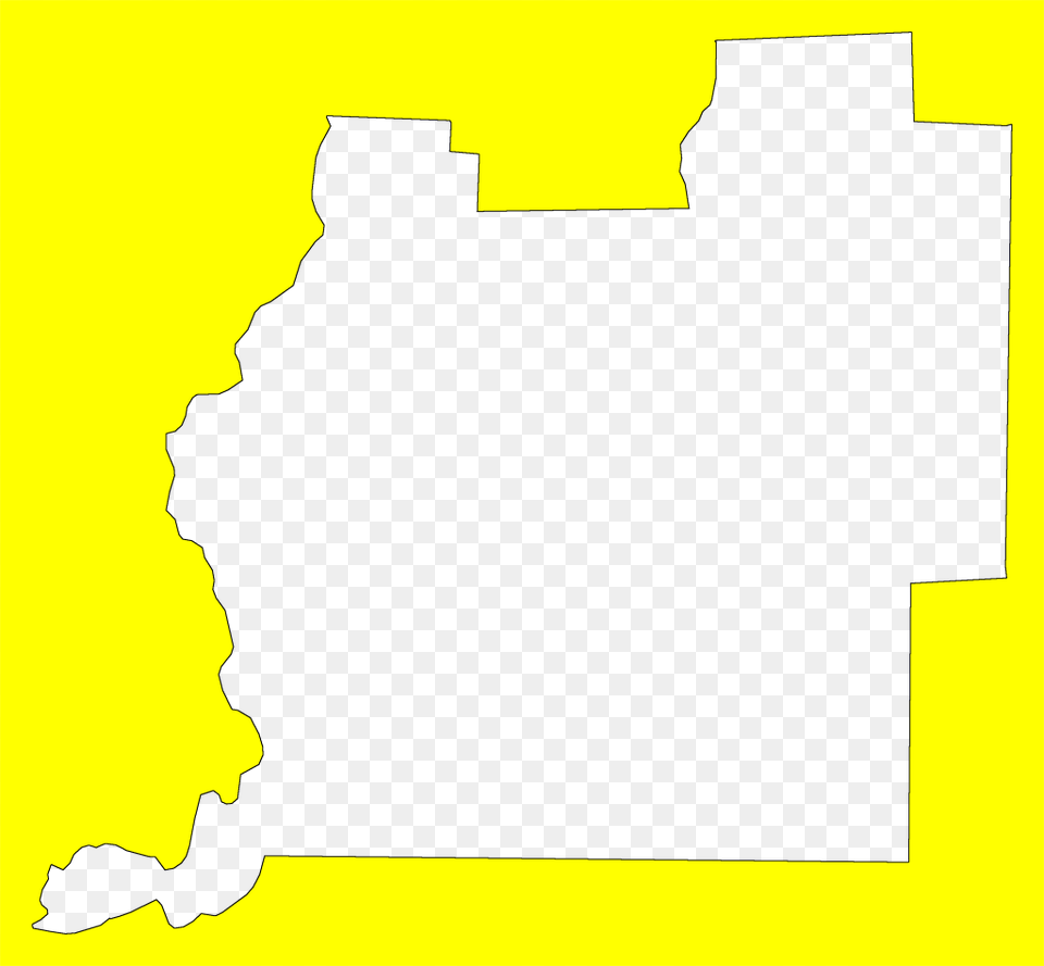 A Plain Frame Map Of Washington Png Image