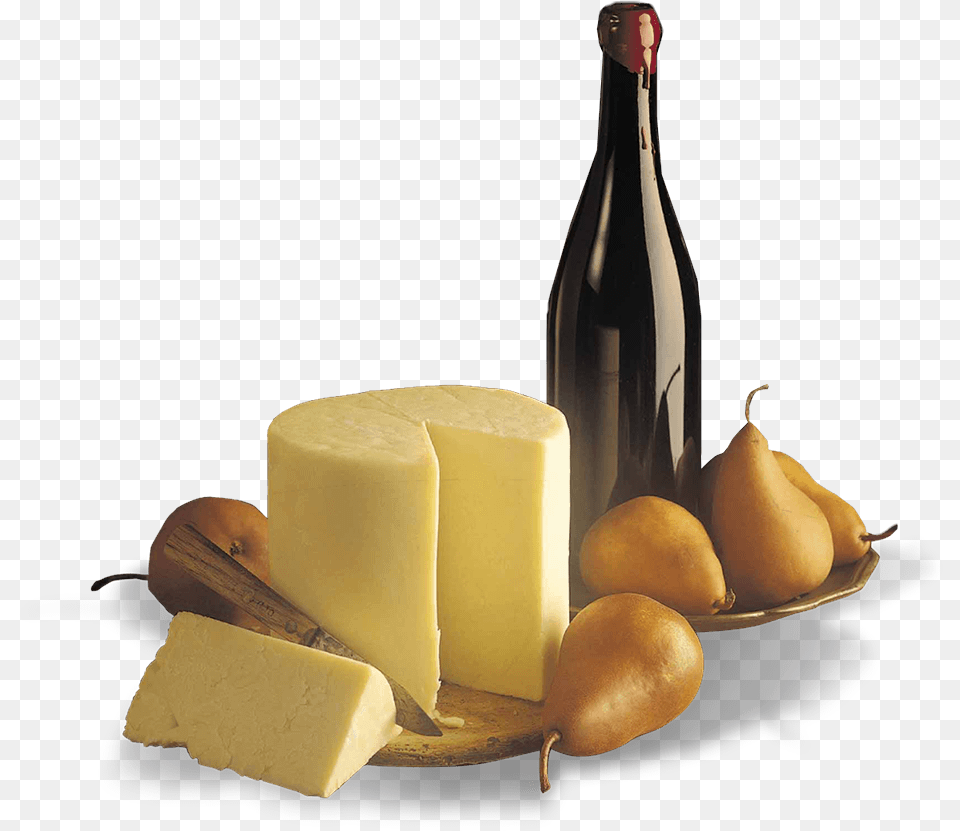 A Platter Wine And Cheese Vino Y Queso, Alcohol, Liquor, Bottle, Beverage Free Png Download