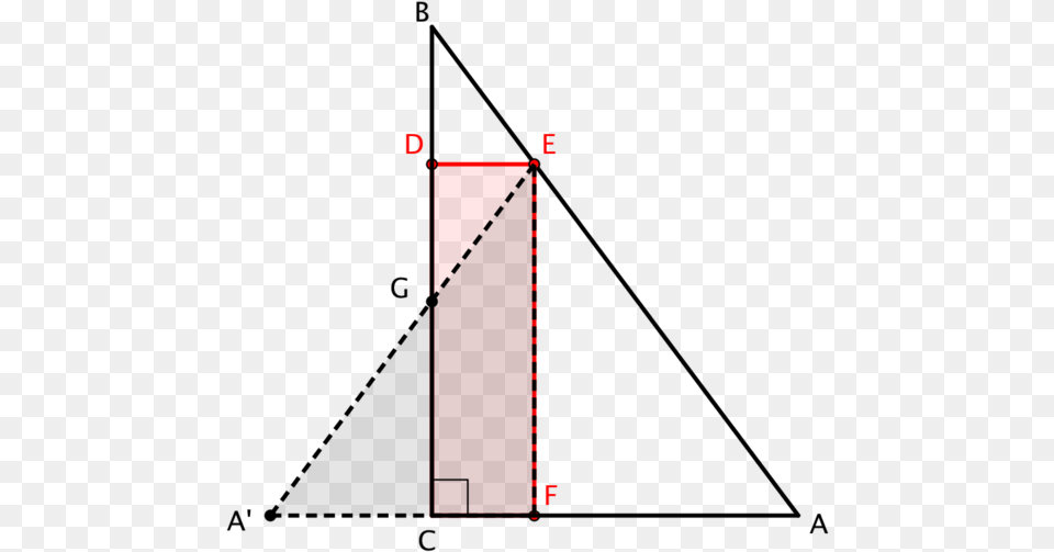 A Prime Is The New Position For A After The Folding Triangle Png