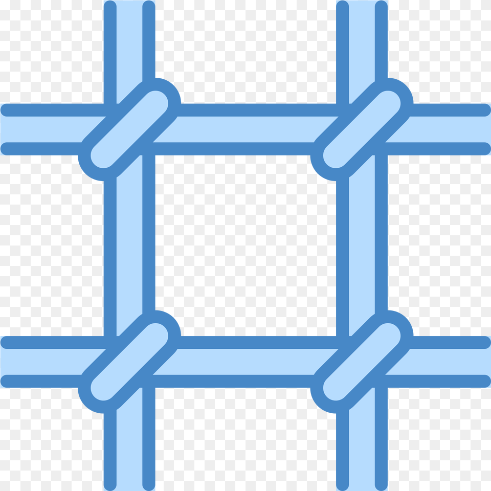A Prison Symbol Consists Of Two Horizontal Lines And, Knot, Cross Free Transparent Png