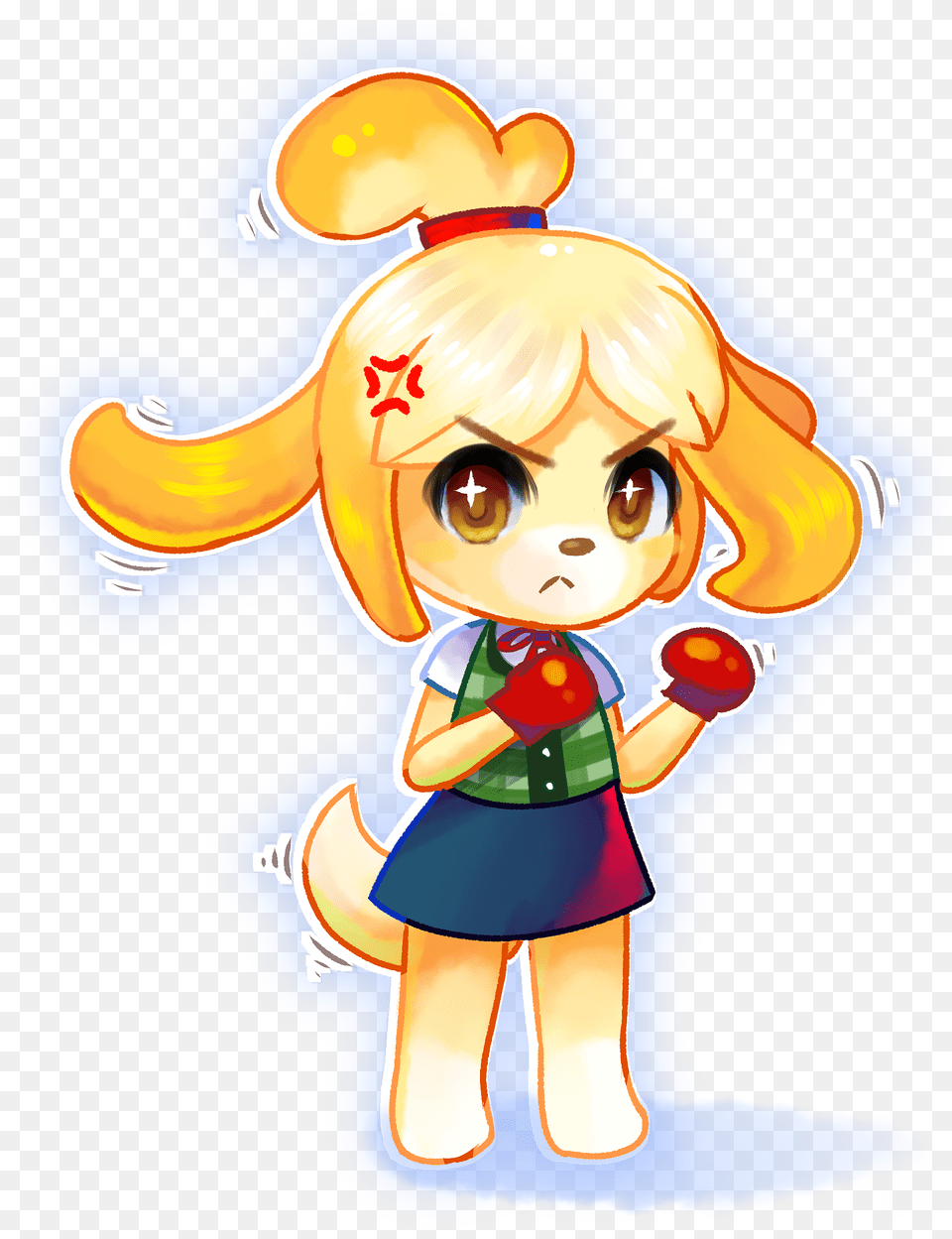 A Quick Doodle Of Isabelle Training For Animal Crossing Isabelle Angry, Book, Comics, Publication, Baby Png