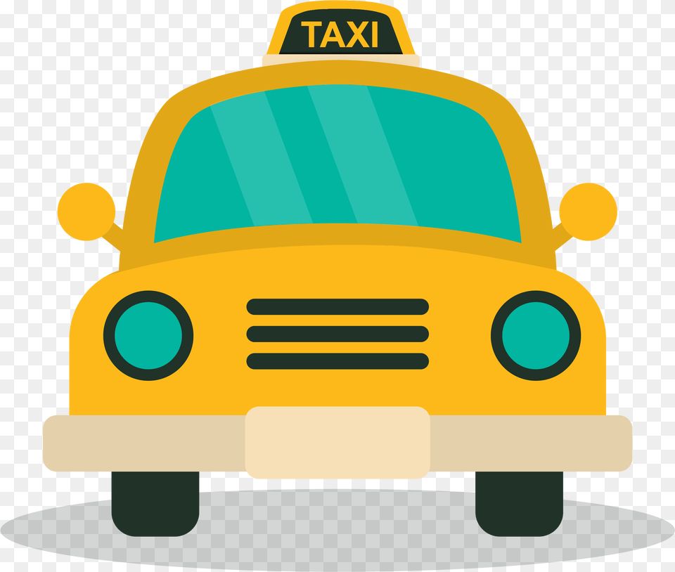A Quick Intro About How Our Cheap Bangalore Airport Cartoon Taxi, Transportation, Vehicle, Car, Bulldozer Free Png Download