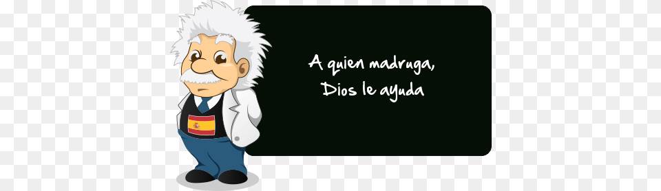 A Quien Madruga Dios Le Ayuda Hay Que Infinitivo, Book, Comics, Publication, Baby Png