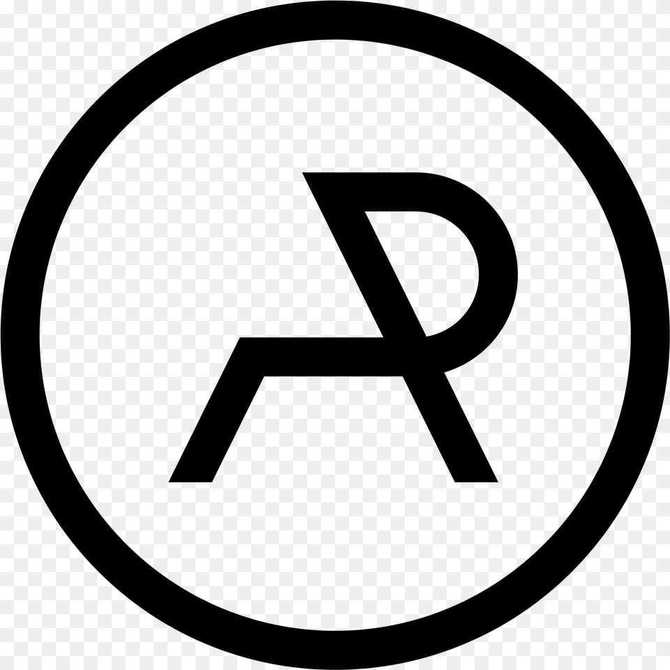 A R Records Pocket Black Cd Logo, Gray Free Png Download