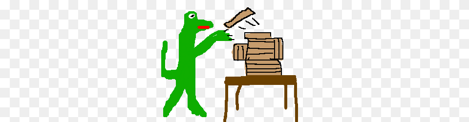 A Raptor Ruins Your Jenga Game, Book, Publication, Person Free Png Download