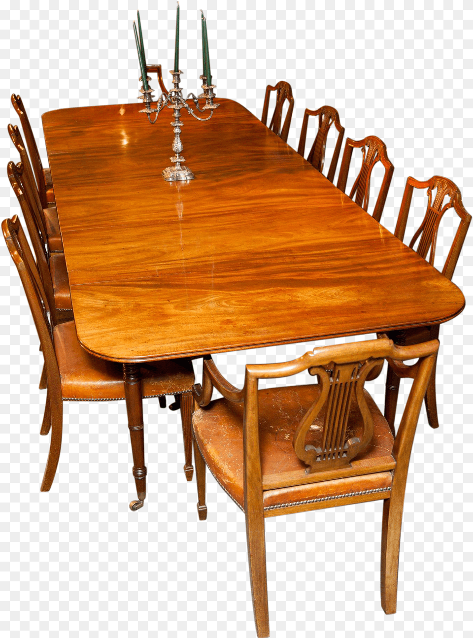 A Rare English Antique Mahogany Campaign Dining Table Kitchen Amp Dining Room Table, Architecture, Tabletop, Indoors, Furniture Free Png Download