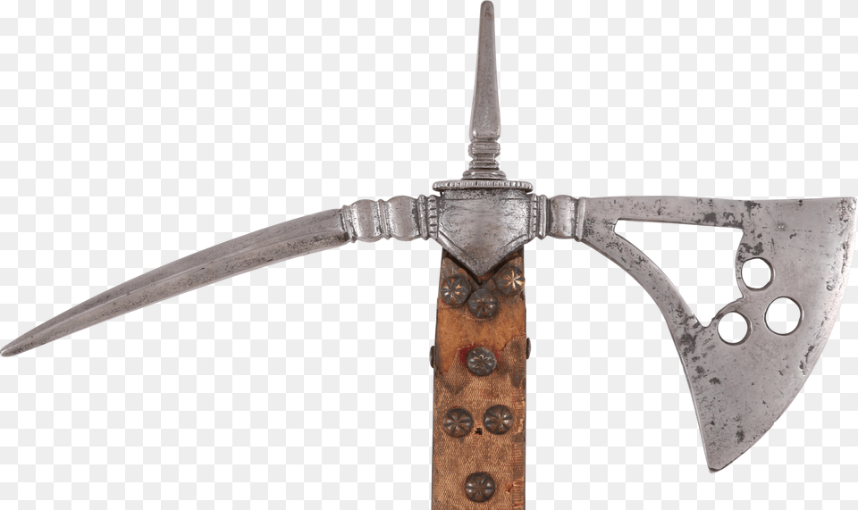 A Rare Italian Battle Axe C Antique Tool, Weapon, Blade, Dagger, Knife Free Png