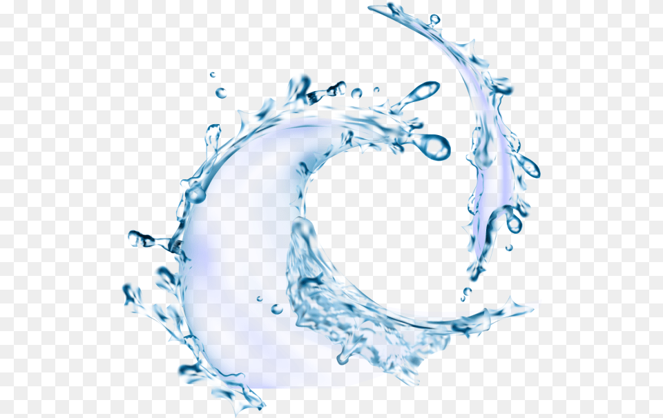 A Real Of With Transparent Background Water Splash, Outdoors, Nature, Sea, Milk Free Png Download