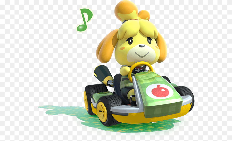 A Record Breaking 48 Courses To Race On Animal Crossing Villager Mario Kart, Grass, Plant, Lawn, Transportation Free Png