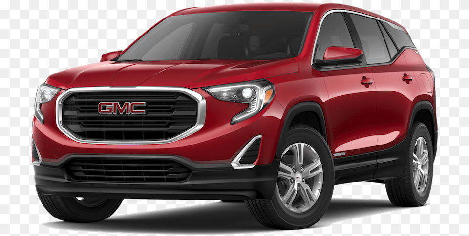 A Red 2019 Gmc Terrain Sle Awd Gmc Terrain Vs Jeep Compass, Suv, Car, Vehicle, Transportation Free Png