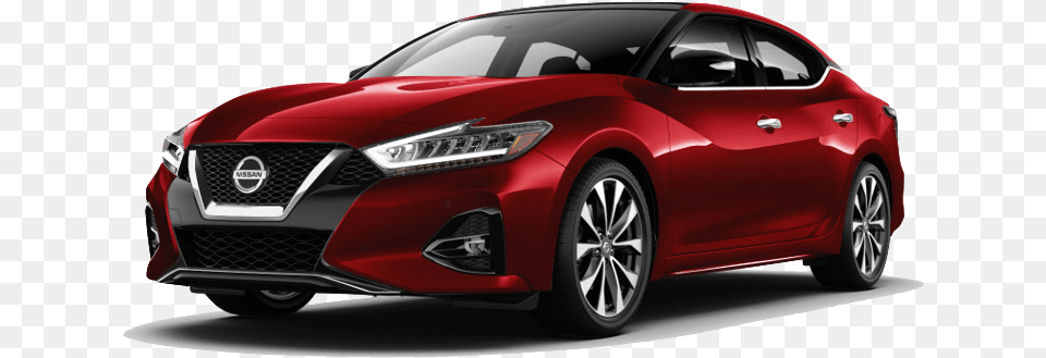 A Red 2020 Nissan Maxima Maxima Nissan, Car, Sedan, Transportation, Vehicle Png