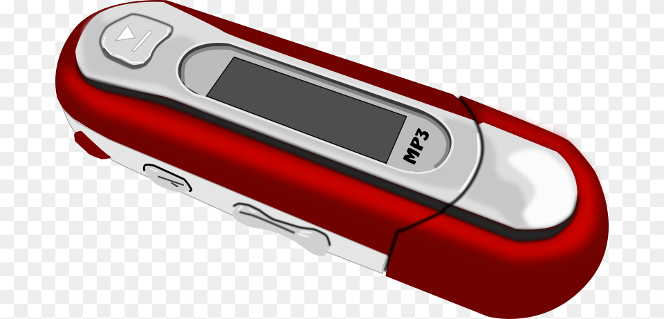 A Red Old Style Mp3 Player, Computer Hardware, Electronics, Hardware, Dynamite Free Png