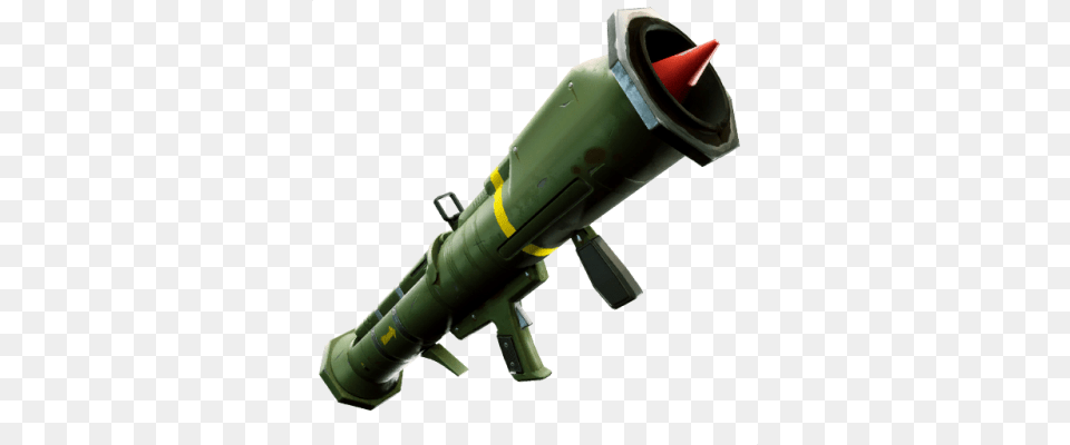 A Render Of The Guided Missile As It Would Appear In Fortnite Guided Missile Launcher, Ammunition, Weapon, Rocket Free Transparent Png
