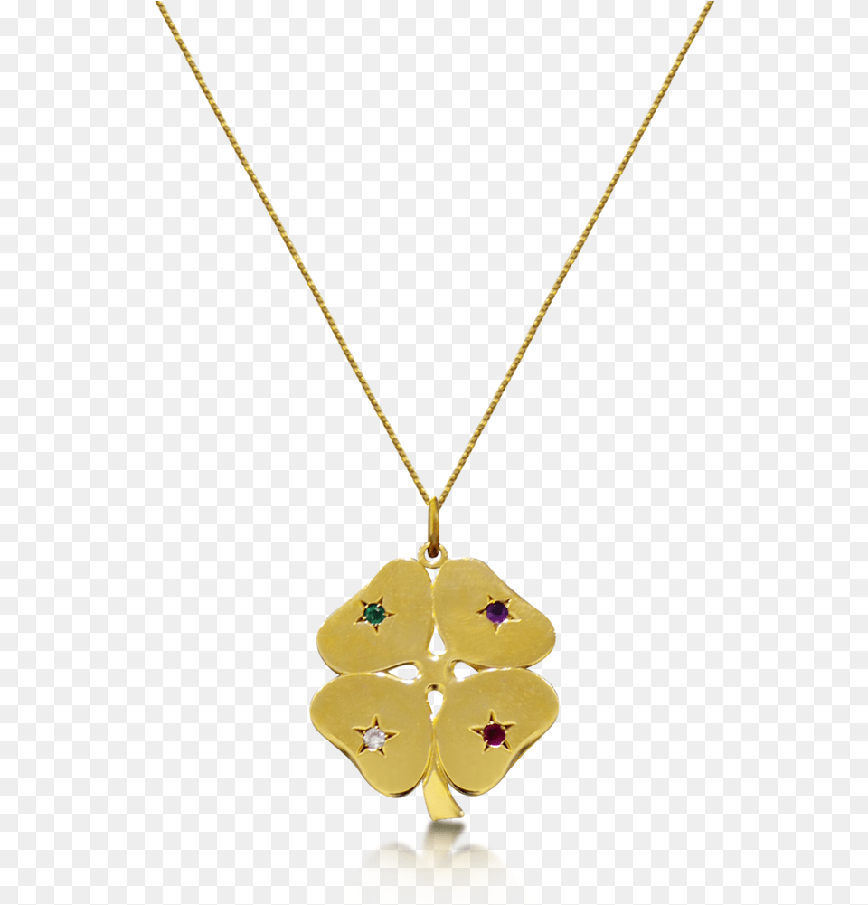 A Retro Dear Four Leaf Clover Charm Necklace By Cartier Transparent, Accessories, Jewelry, Pendant, Locket Free Png