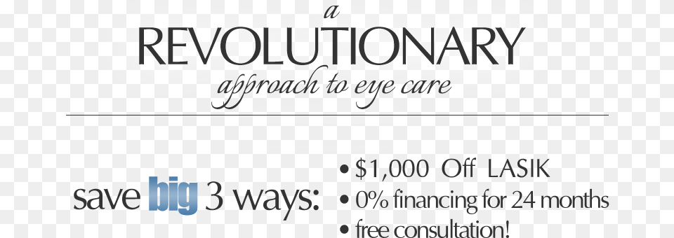 A Revolutionary Approach To Eye Care Calligraphy, Text, Book, Publication Free Png Download