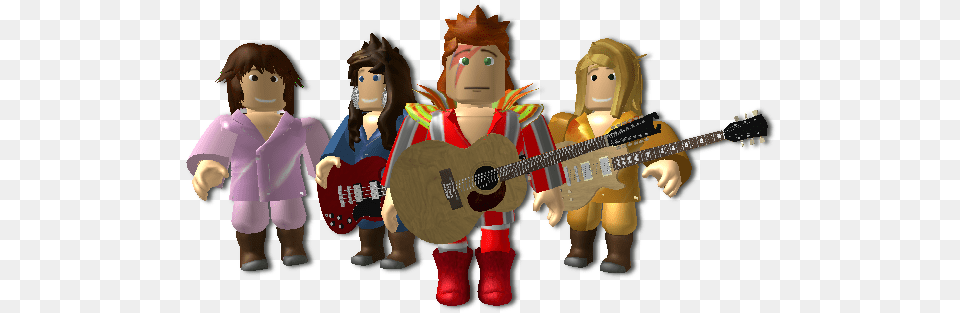 A Roblox Band Plays, Baby, Person, Face, Guitar Free Transparent Png