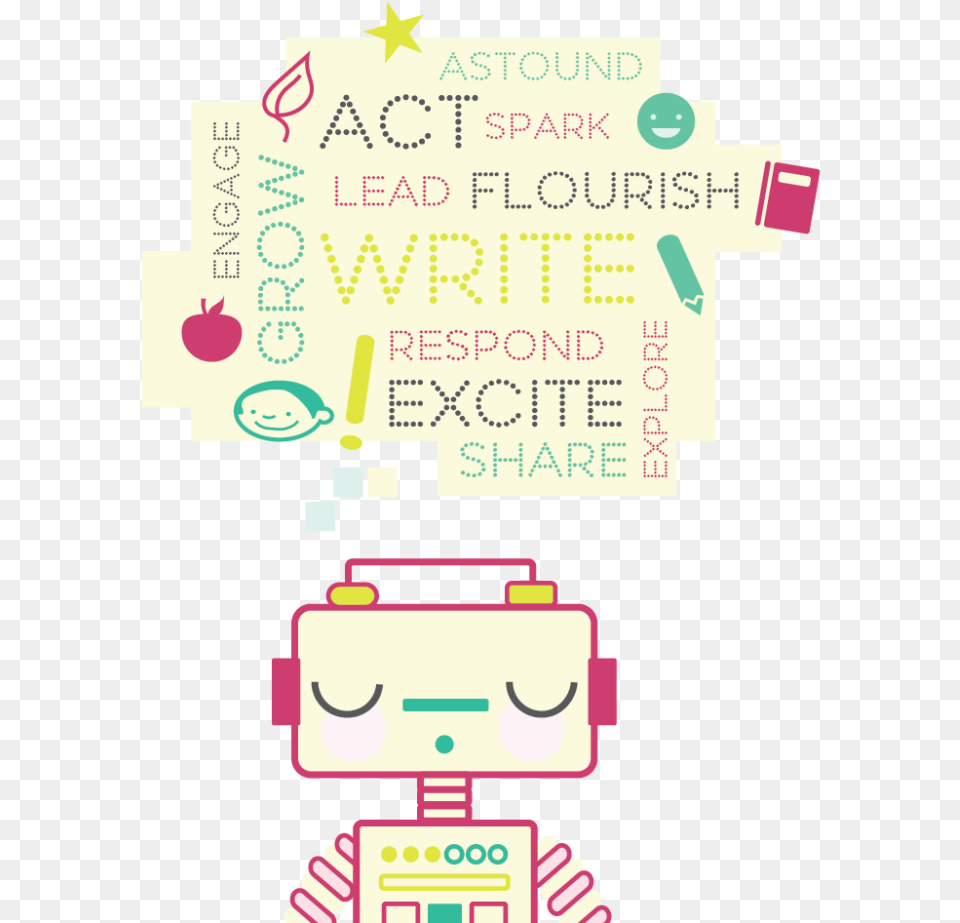 A Robot Is Thinking And A Delightful Word Bubble Forms Illustration, Dynamite, Weapon, First Aid Free Png