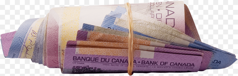 A Roll Of Canadian Currency In Different Denominations Tithes And Offering Firstfruit, Money Png Image