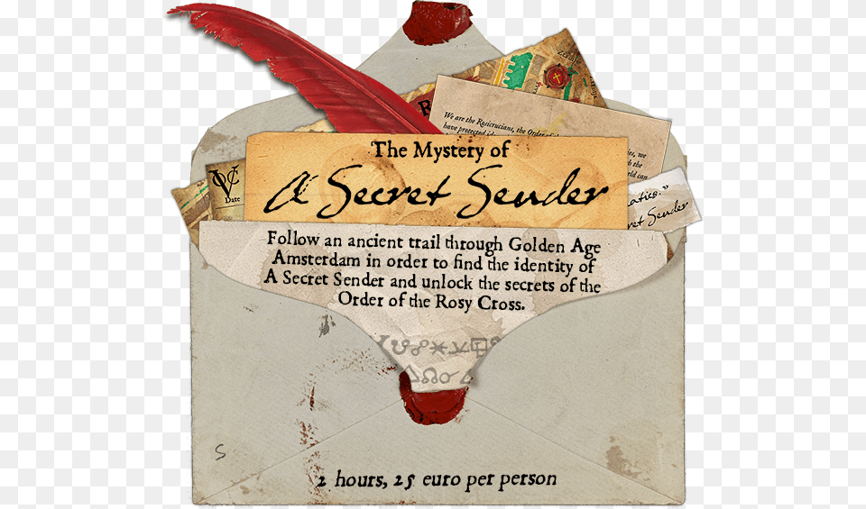 A Secret Sender Enveloe Paper, Text, Envelope, Mail, Art Free Png
