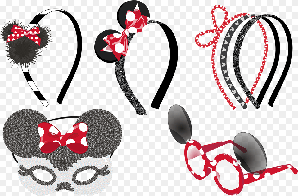 A Selection Of Minnie Mouse Accessories That I Designed, Electronics Free Png