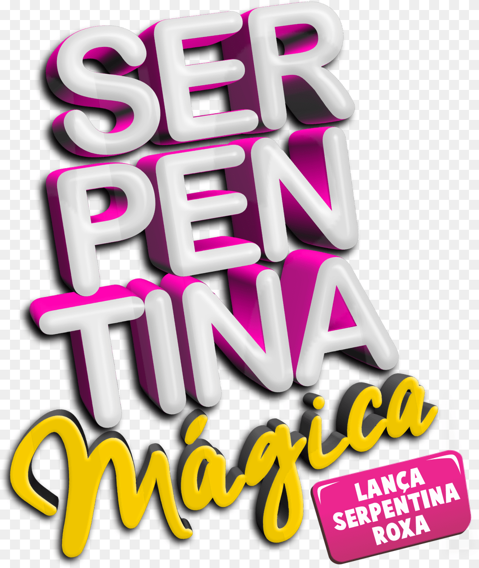 A Serpentina Mgica Veio Completar Sua Diverso, Advertisement, Poster, Purple, Publication Free Transparent Png