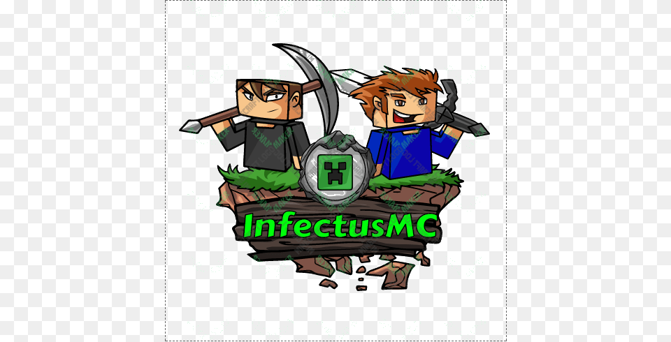 A Serverminigames On Only 1 Server Minecraft, Book, Comics, Publication, People Png