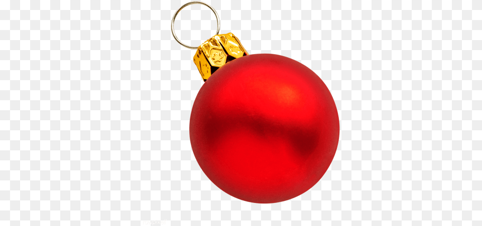 A Shiny Red Ball Christmas Ornament Image Embankment Tube Station, Accessories, Sphere, Jewelry, Locket Free Png Download