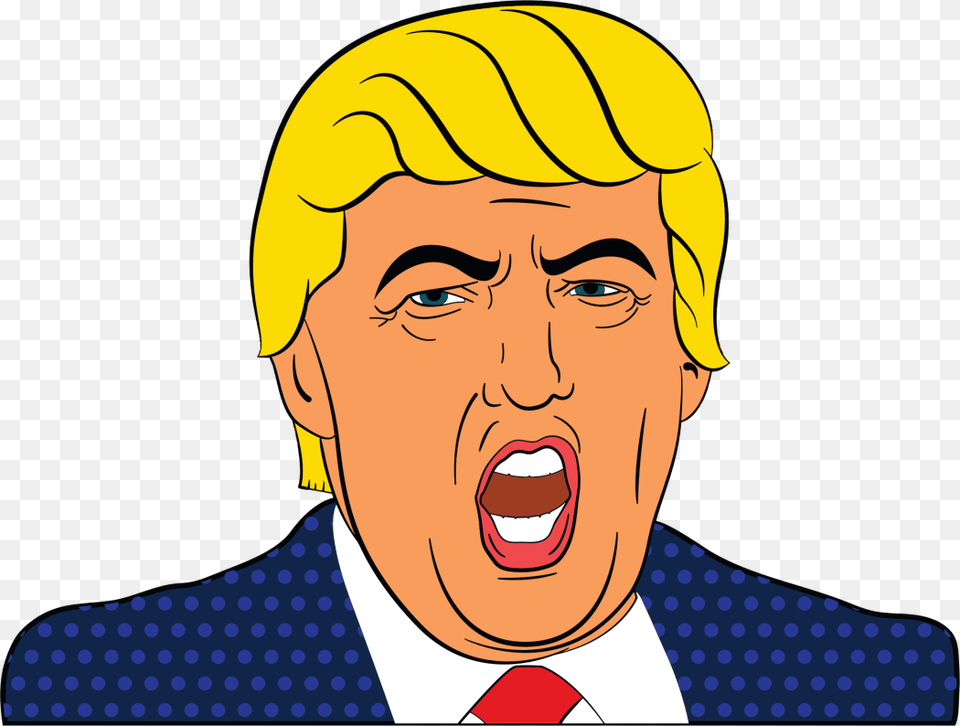 A Short Essay On The Poetry Of Donald Trump, Face, Head, Person, Adult Free Png