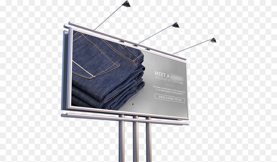 A Showcase Of Powerful Hoardings We39ve Designed Hoarding In, Advertisement, Clothing, Pants, Billboard Free Png