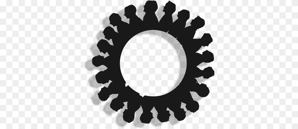 A Silhouette Wheel Cut From A Single Sheet Of Paper Clip Art, Machine, Adult, Male, Man Png