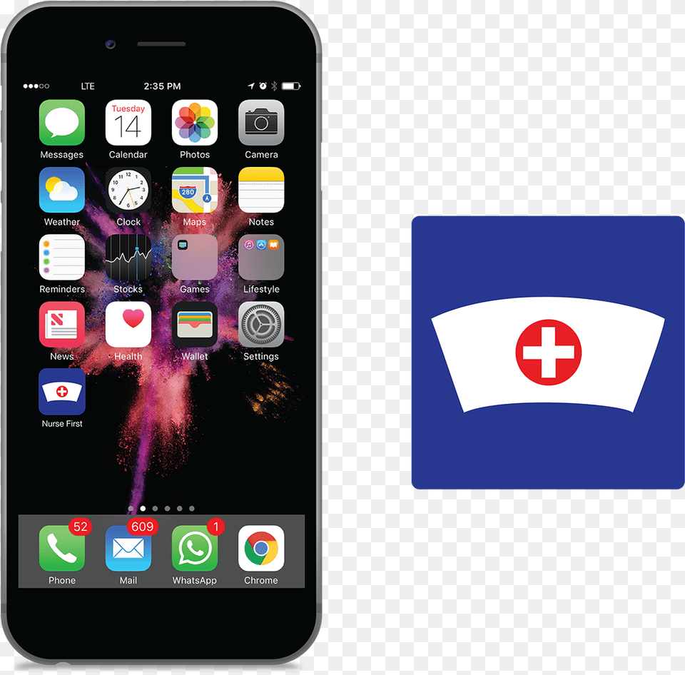 A Simple Design With A Classic Nurse Hat Lcd Iphone, Electronics, Mobile Phone, Phone, First Aid Png