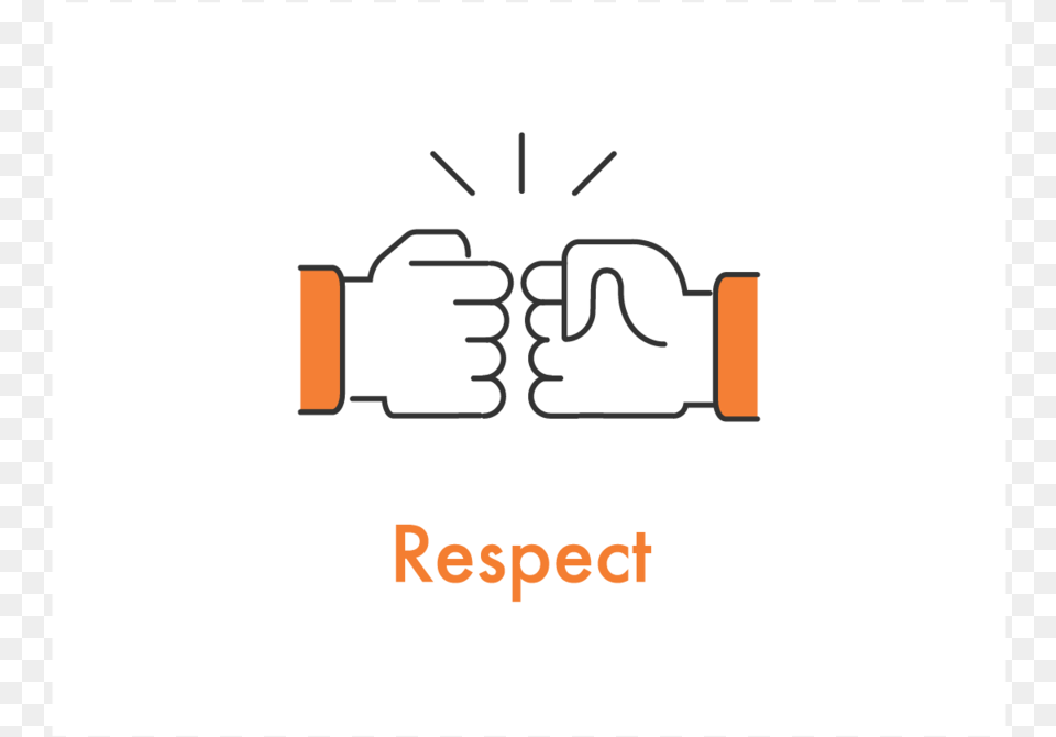 A Simple Drawing Of Two Fists Bumping Respect Bumping Fist Quotes Free Png