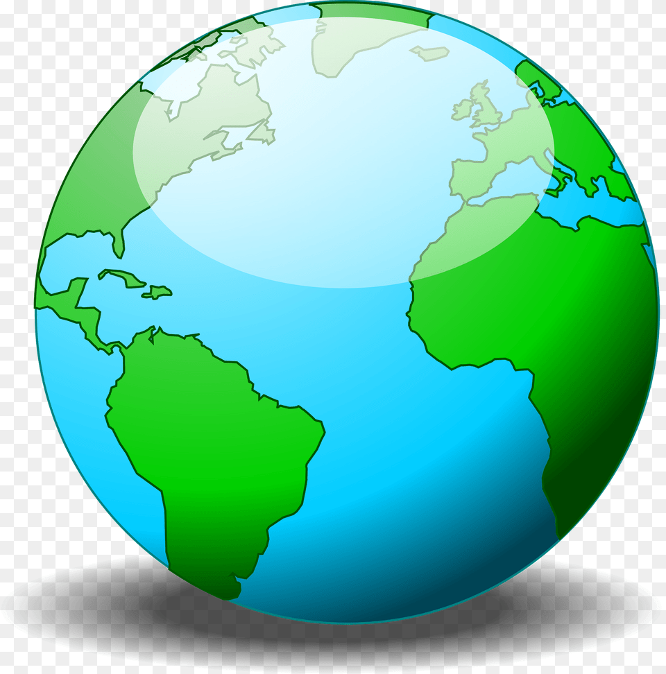 A Simple Globe Clipart, Astronomy, Outer Space, Planet, Sphere Free Png