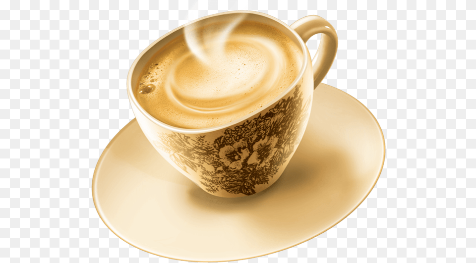 A Singapore Coffee Cup White Coffee, Saucer, Beverage, Coffee Cup Free Png