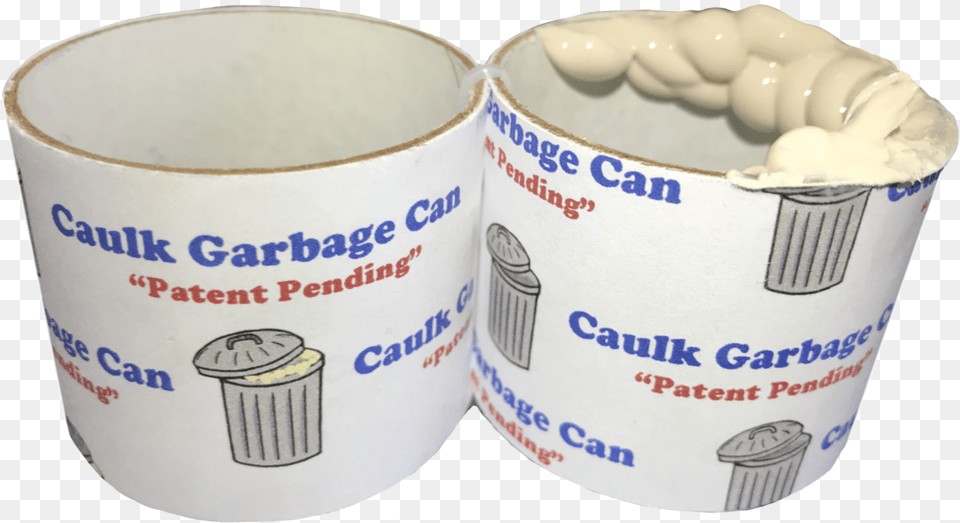A Single Caulk Garbage Cotton Swab, Cup, Dessert, Food, Yogurt Png