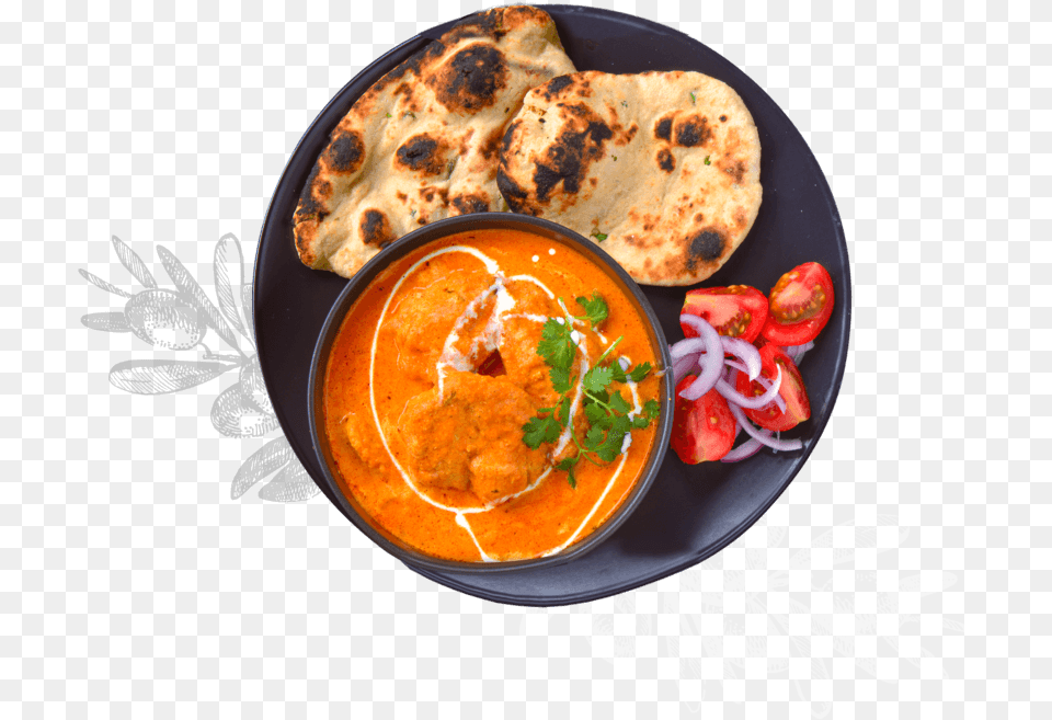 A Single Dish Butter Chicken Images Download, Curry, Food, Food Presentation, Meal Free Transparent Png