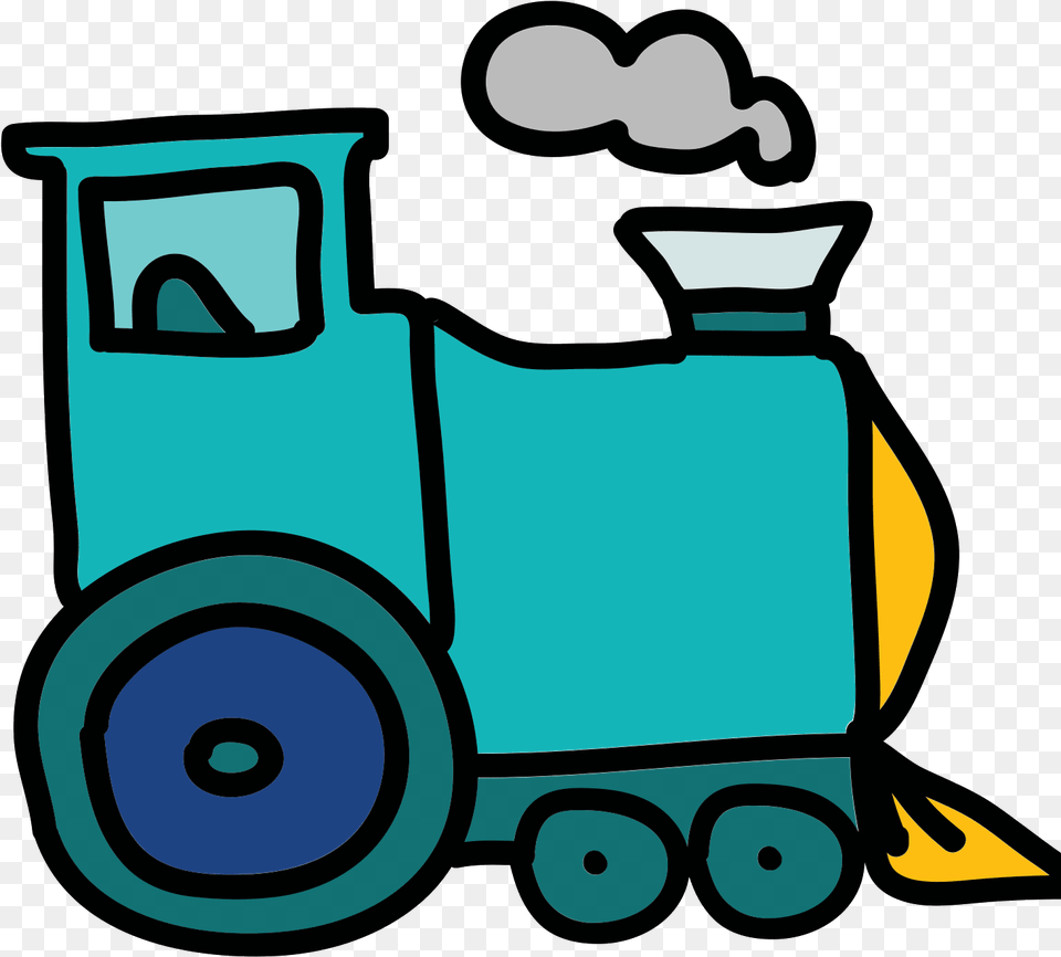 A Single Unattached Old Fashioned Train Car Old Fashion Train Cartoon, Device, Grass, Lawn, Lawn Mower Free Transparent Png