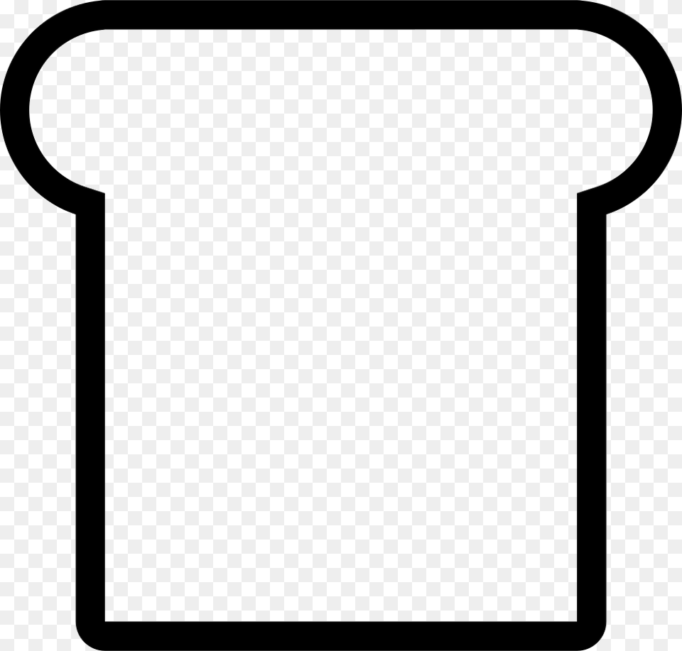 A Slice Of Bread Icon Text, Smoke Pipe Free Png Download