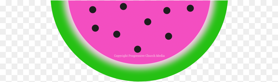 A Slice Of Half Of A Watermelon Watermelon, Food, Fruit, Plant, Produce Free Png