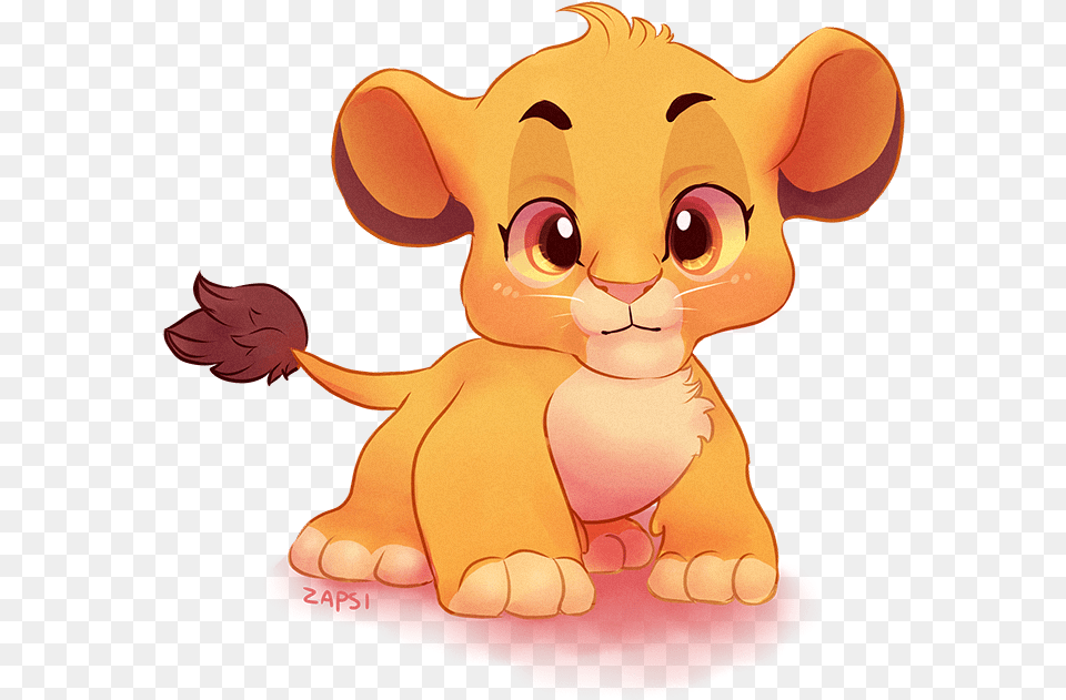 A Smol Baby Simba Because Literally All I Draw Now Baby Simba, Cartoon Free Png