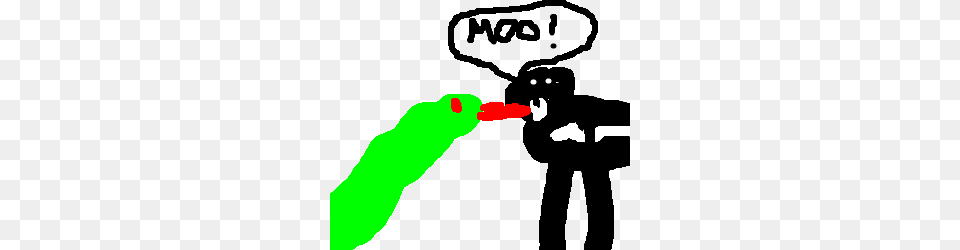 A Snake Slipping A Cow Some Tongue, Green, Light Free Png