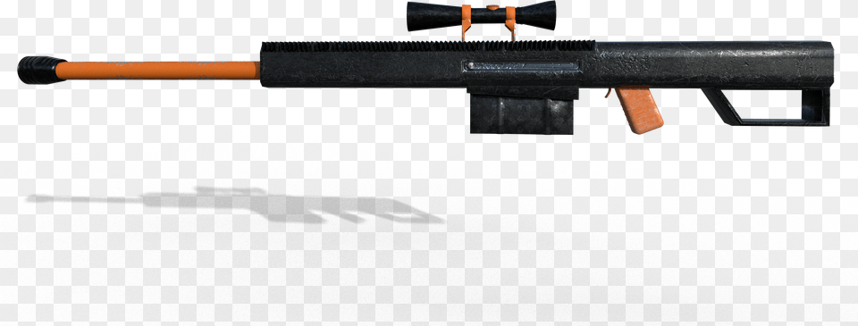 A Sniper Rifle Assault Rifle, Firearm, Gun, Weapon, Machine Gun Png Image