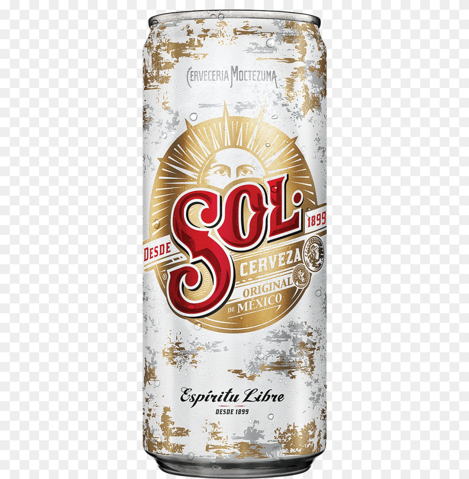 A Sol Premium Cerveja De Origem Mexicana Do Portflio Cerveza Sol, Alcohol, Beer, Beverage, Lager Png Image