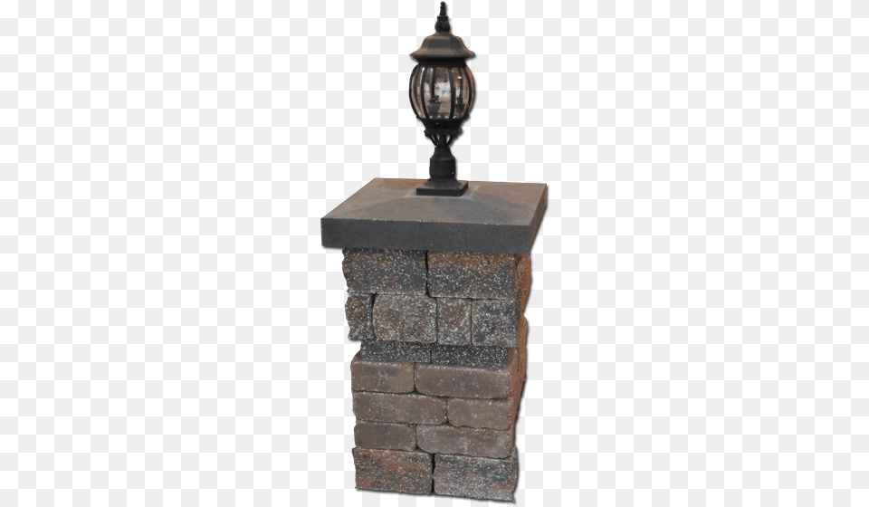 A Solid Column Caps Is A Fast And Economic Way To Top Brickwork, Brick, Lamp, Path, Walkway Png