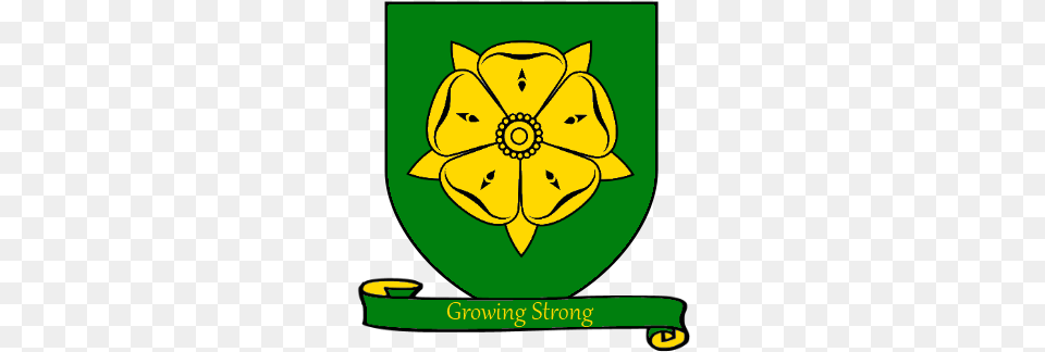 A Song Of Ice And Fire Arms Of House Tyrell Green Scroll Tyrell Coat Of Arms, Flower, Plant, Daffodil Png