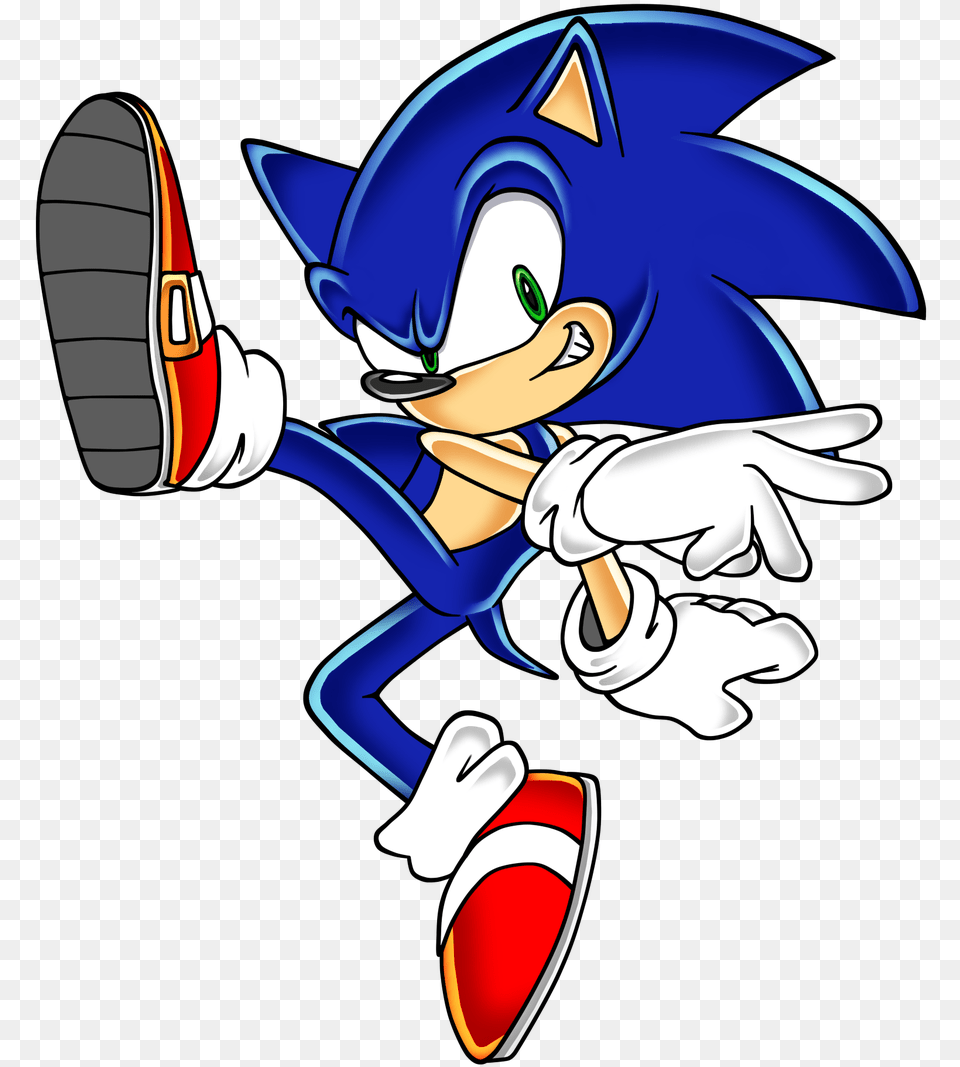 A Sonic Adventure Game So I Did Just That Redrew It Cartoon, Book, Comics, Publication, Baby Png Image