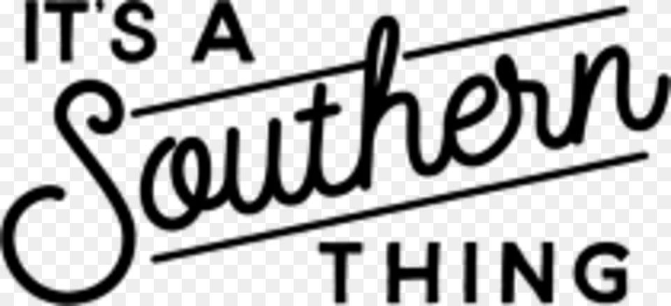 A Southern Thing Logo, Gray Free Transparent Png