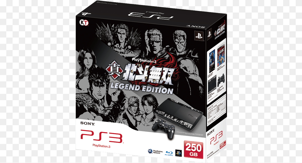 A Special Edition Playstation 3 Console Was Announced Ps3 Fist Of The North Star Console, Adult, Person, Man, Male Free Png